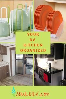 Trailer Cabinet Organization, Organisation, Rv Kitchen Cabinet Organization, Rv Dish Storage Ideas, Camper Cabinet Organization, Rv Pantry Organization, Rv Kitchen Cabinets, Camping Technology, Organized Cabinets