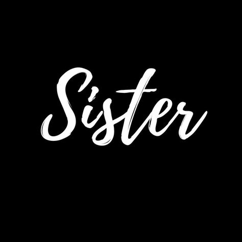 Sister Highlight Cover Instagram Black, Instagram Highlight Covers Sisters Black, Sister Black Wallpaper, Sister Icon Instagram Highlight Black, Sister Highlight Cover Instagram, Logo Ig, Instagram Black Theme, Insta Dp, Black And White Instagram