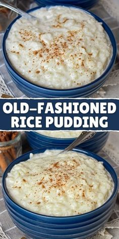 BEST PUDDING WITH RICE RECIPE Easy Homemade Rice Pudding, Old Fashion Rice Pudding Baked, English Rice Pudding Recipe, Cooked Rice Pudding Recipe, Diy Rice Pudding, Kitch Me Now Recipes, Rice Pudding Breakfast, Rice Pudding With Cooked Rice Baked, Tapioca Pudding Recipe Homemade