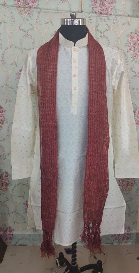 Type: Wedding / Drama / Party kurta Dupatta and Best for all types boys & men's kurta Suit for all occasions. (Note: This Listing is for scarf/Scarves only, Kurta displayed here is for presentation purpose only) Silk Duppatta can be clubbed with all kinds of kurta for all parties and functions to embellish your look.  NOTE:  Color and design may differ depend on availability of the stock (please msg for design options) * Celebrating our 5300+ sells on Etsy to Celebrate Festivals, Bollywood parti Kurta With Chunni Men, Bollywood Party, Indian Men Fashion, Dupion Silk, Fathers Day Sale, Silk Dupatta, Sherwani, Light Photography, Clothes Gift