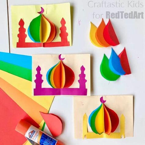 Eid Activities, Muslim Kids Activities, Ramadan Cards, Islamic Kids Activities, Ramadan Kids, Ramadan Kareem Decoration, Eid Crafts, Ramadan Activities, Eid Cards