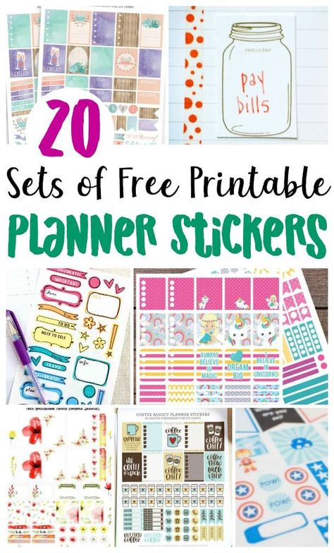 These super cute free printable planner stickers are perfect for organizing your planner pages. They're sure to help you stay inspired and reach your goals! Free Png Stickers, Labels Printables, Happy Planner Printables, Planner Fun, Free Printable Planner, Adorable Stickers, Franklin Covey, Free Printable Planner Stickers, Free Planner Stickers