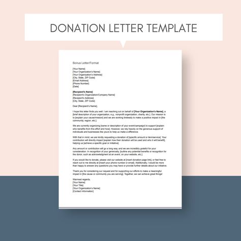 Donation Request Letter Donation Letter Template 5 Editable Templates for Fundraising Charitable Donations and Corporate Sponsorship Corporate Sponsorship, Donation Letter Template, Donation Request Letters, Persuasive Letter, Sponsorship Letter, Request Letter, Donation Letter, Proposal Letter, Donation Request