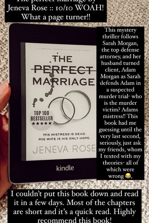 The Perfect Marriage Book, Perfect Marriage Book, The Perfect Marriage, Book Club Reads, Reading Essentials, Marriage Books, To Be Read, 100 Books To Read, Unread Books