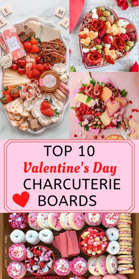 Valentine's Day Charcuterie Boards Valentines Board Ideas Food, Small Valentine Charcuterie Board, Easy Valentines Charcuterie Board, Valentine Charturie Board, Charcuterie Board For Valentines Day, Valentines Day Snack Board, Valentine’s Charcuterie, Valentine Candy Charcuterie Board, Valentines Breakfast Charcuterie Board