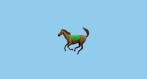 A galloping horse with saddle. The same as the Horse Racing Emoji, but without a jockey riding it. Created in a photorealistic style in Apple’s artwork, and cartoon style in Google’s… Horse Emoji, Horse With Saddle, Sagittarius Rising, Galloping Horse, Emoji Photo, Mall Design, Brown Horse, House System, Chinese Zodiac