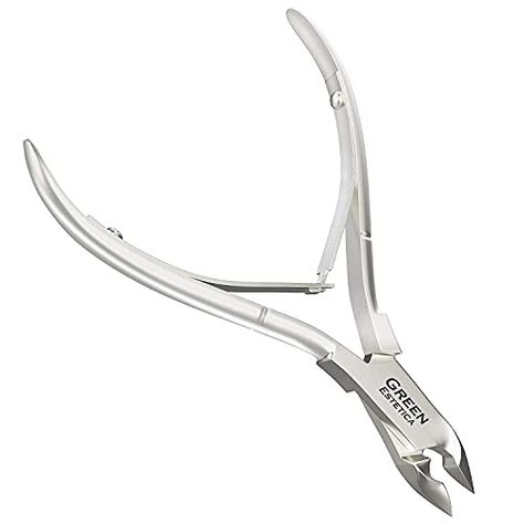 Professional Cuticle Trimmer Nail Cuticle Cutter Stainless Steel Cuticle Nippers with Sharp Blades of Cuticle Clippers Manicure Tools with Double Spring for Nail Care Pedicure Nail Tools (Silver) Nail Salon Equipment, Cuticle Trimmer, Nail Equipment, Nail Business, Sharp Nails, Cuticle Nipper, Steel Nails, Cuticle Remover, Nail Cuticle