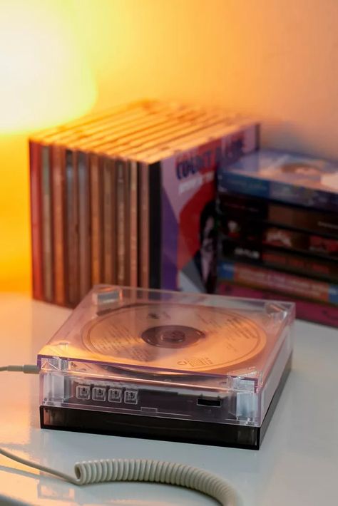 CD + Cassette Players | Urban Outfitters Retro Cd Player, Earphone Jack, Cd Collection, Retro Gadgets, Long Time No See, No See, Cassette Player, Music Aesthetic, Cool Tech