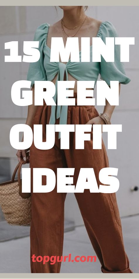 15 Marvelous Mint Green Outfits to Freshen Up Your Wardrobe. Mint Green Aesthetic Outfit, Mint Green Outfit Ideas, Green Aesthetic Outfit, Green Outfit Ideas, Mint Green Outfits, Minimalist Bedrooms, Nude Heeled Sandals, Mint Green Aesthetic, White Lace Shorts