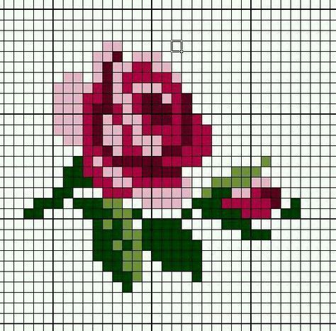 embroidery and New Embroidery Rose Pattern Design Cross Stitch Ideas Mini Cross Stitch Simple Cross Rose Pattern Design, Rose Embroidery Pattern, Rose Cross Stitch Pattern, Pola Kristik, Mini Cross Stitch, Cross Stitch Borders, Cross Stitch Cards, Floral Cross Stitch, Cross Stitch Rose