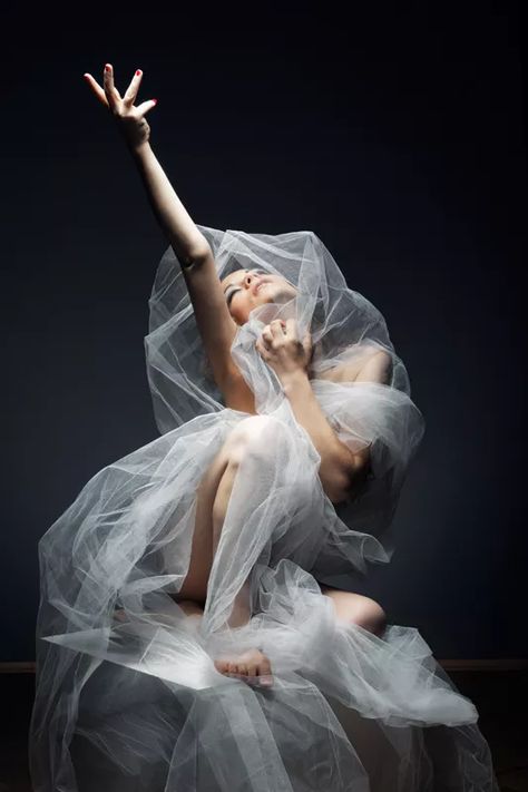 Tulle-Ification 2 by Maria Frodl, Photography, Digital | Art Limited Tulle Photoshoot, Black And White Model, Female Photography, Dance Picture Poses, Estilo Cholo, Portfolio Art, Ballet Poses, Fabric Photography, The Ballerina