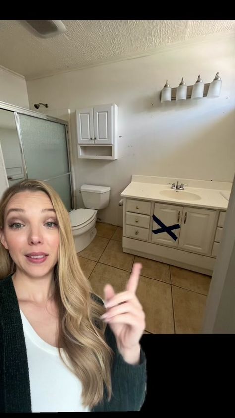 #interiordesign #californiacasual #bathroommakeover #tiledesign | TikTok Julie Jones, California Casual, Bathroom Makeover, Tile Design, Twitter Card, Twitter Image, Interior Design, Design