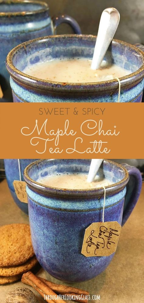 Warm Drinks Recipes, Chai Tea Latte Recipe, Chai Tea Recipe, Tea Latte Recipe, Hot Drinks Recipes, Tea Drink Recipes, Cozy Drinks, Drink Recipes Nonalcoholic, Chai Tea Latte