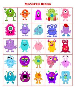 Get a free printable for monster bingo. Great for family activities! Monster Bingo, Family Activities Kindergarten, Monster Theme Classroom, Monster Classroom, Monster Quilt, Printable Halloween Decorations, Monster Activities, Grandma Ideas, Monster Crafts