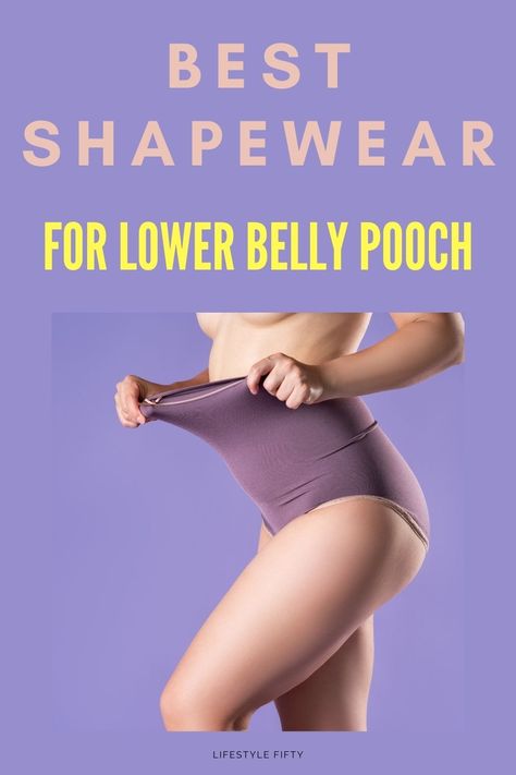 What is the best shapewear for Lower belly pooch? Tummy control Shapewear is a popular item, especially among women who’ve borne children or had any kind of abdominal surgery in the past. So what’s the best shapewear to hide a lower belly pooch? Which brands can you rely on, and what are the pros and cons of the best shapewear for tummy control? This guide will answer these questions - and recommend our top picks fo the best shapewear for tummy pooch that you can buy right now. #shapewear Belly Apron, Best Shapewear For Tummy, Tummy Pooch, Lower Belly Pooch, Mommy Pooch, Best Shapewear, Lower Stomach, Flatten Tummy, Tummy Shaper