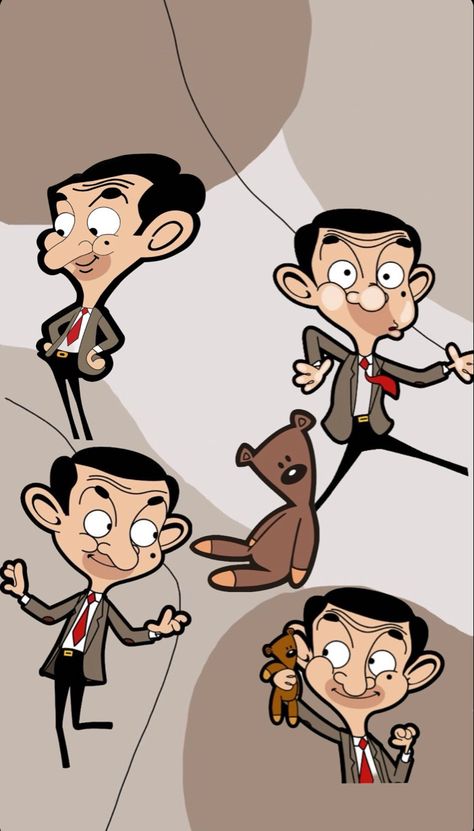 Mr Bean Wallpaper, Bean Wallpaper, Wallpaper Movies, Cute Minions Wallpaper, Mr Bean Cartoon, Iphone Wallpaper Violet, Movies Fashion, Wallpaper Cartoon, One Piece Cartoon