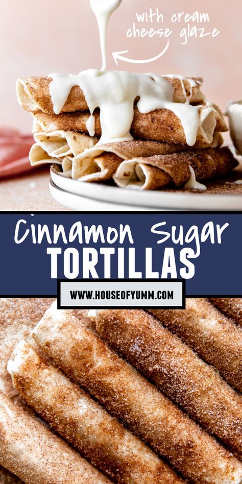 Things To Make With A Tortilla, Dessert Using Tortillas, Sweet Mexican Breakfast Ideas, Desserts With Tortillas Easy, Recipes With Small Tortillas, Desserts With Flour Tortillas, Tortilla Dessert Easy, Cinnamon Tortilla Dessert, Desserts Made With Tortillas