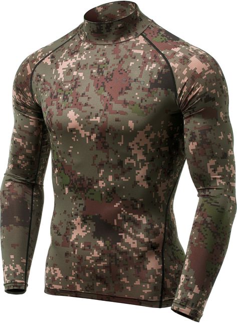 Tactical Long Sleeve Tops For Outdoor, Tactical Long Sleeve Windbreaker For Outdoor, Long Sleeve Compression Shirt, Long Sleeve Under Shirt, Thermal Clothes, Cheap Compression Sports T-shirt, Tactical Uniforms, Camo Gear, Technical Sports Compression T-shirt