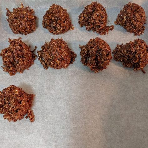 Coconut Haystacks, Cookies With Oatmeal, No Bake Cookie Recipe, Drop Cookies No Bake, Healthy Cookie Recipe, Haystack Cookies, Cookies With Coconut, Oatmeal No Bake Cookies, Chocolate Coconut Cookies