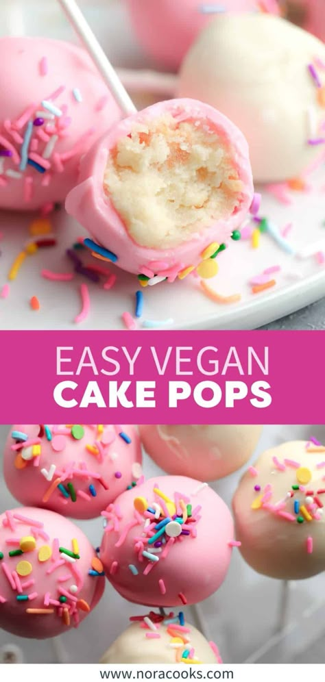 Vegan Flag Cake, Egg Free Cake Pops, Vegan Dessert Table, Vegan Finger Desserts, Eggless Cake Pops, Vegan Gluten Free Cake Pops, Vegan Shower Food, Vegan Cake Balls, Dairy Free Cake Balls