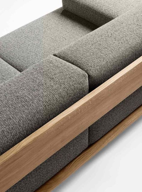 Trendy Sofas, Minimalist Dekor, Wooden Sofa Set Designs, Wooden Sofa Designs, Wooden Sofa Set, Living Room Sofa Design, Sofa Set Designs, Furniture Design Living Room, Diy Sofa