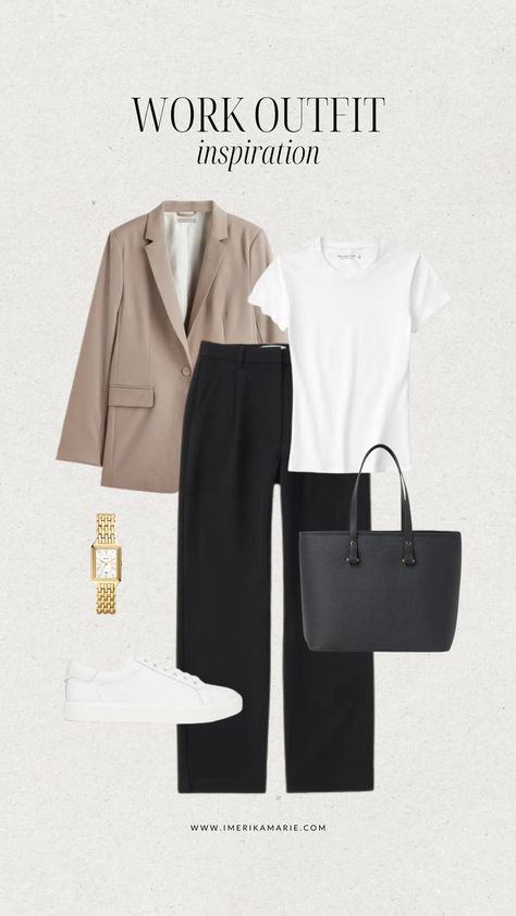 work outfit Work Outfits Office, Erika Marie, Business Casual Neutral, Summer Work Outfits Office, Smart Casual Work, Work Outfit Inspiration, Work Outfit Ideas, Casual Work Outfits Women, Smart Casual Work Outfit