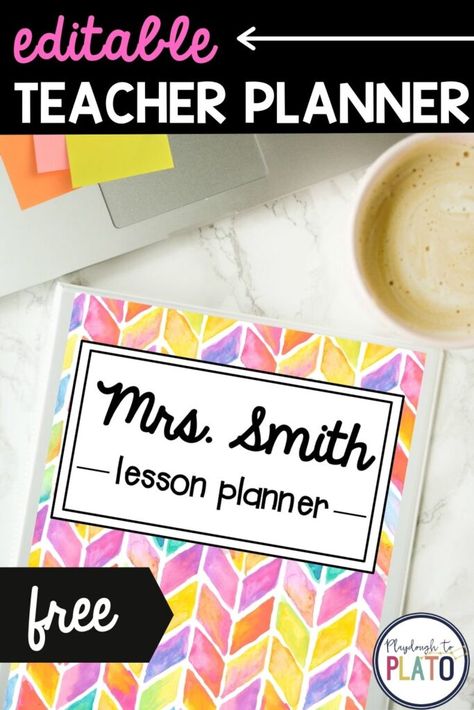 Teacher Lesson Planner Printable Free, Teacher Planner Pages, Free Teacher Planner, Teacher Planning Binder, Teacher Binder Printables Free, Teacher Planning Pages, Free Teacher Binder, Free Lesson Planner, Happy Planner Teacher