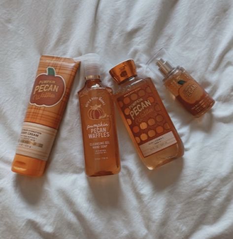 Fall Bath And Body Works Aesthetic, Pumpkin Pecan Waffles Bath Body Works, Fall Bath And Body Works, Bath And Body Works Haul, Pumpkin Pecan Waffles, Pecan Waffles, Fall Feeling, Fall Room Decor, Autumn 23