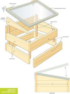 DIY cold frame project plan Diy Cold Frame, Serre Diy, Cold Frame Plans, Cold Frame Diy, Cold Frame Gardening, Diy Greenhouse Plans, Project Plan, Survival Gardening, Greenhouse Plans