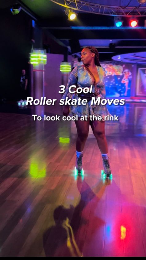 Dee Roller Skates’s Instagram post: “Want to feel like a main character at the rink? Here are some more intermediate moves that will get heads turning right away. Especially if…” Skating Rink Outfit, Roller Rink Outfit, Roller Skating Outfits, Roller Rink, Skating Rink, Best Kisses, Skating Outfits, Roller Skates, Roller Skate