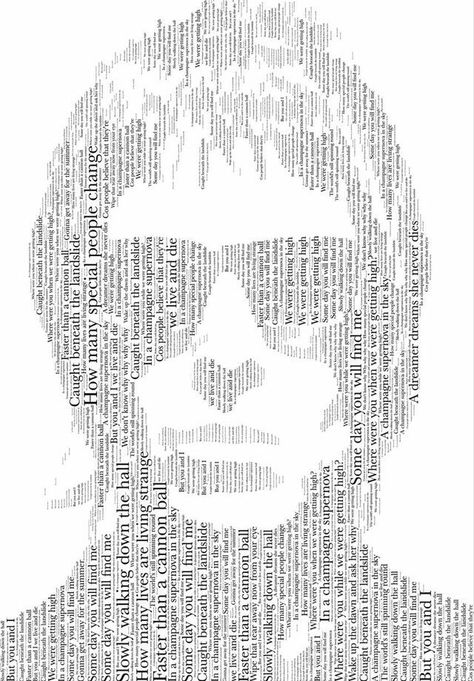 Champagne Supernova Tattoo, Oasis Tshirt, Champagne Supernova Lyrics, Supersonic Oasis, Typographic Portrait, Champagne Supernova, Rock N Roll Art, Room Prints, Common People