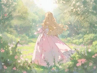 Princess Aesthetic Anime, Pink Fantasy Aesthetic, Pink Disney Aesthetic, Princess Pfp, Icon Rosa, Coquette Things, Princess Illustration, Being A Girl, Flower Princess