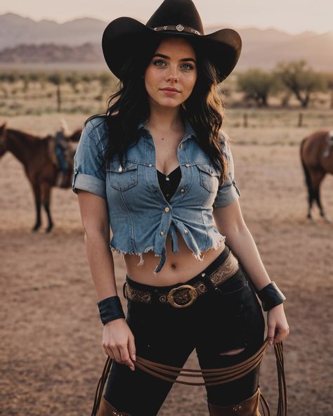 YIPPIE KAY YAY motherf*cker!! Waiting at the farm until the other Girls arrive 🫶 #partyranchUSA Caw Girl, Beautiful Brunette, Jeans Outfit Women, Werewolf Art, Brunette Woman, Cow Girl, Outfit Women, Wild Things, Jeans Outfit