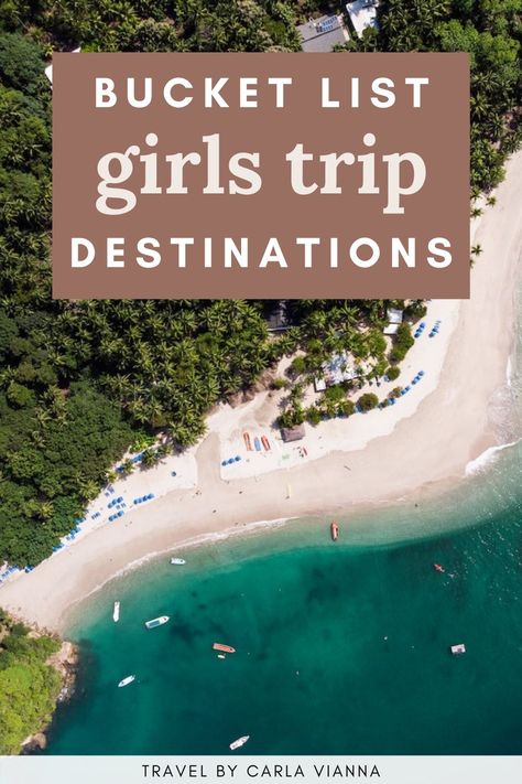 Mother Daughter Trip Ideas Usa, Mom Getaway Ideas, Girls Road Trip Ideas, Girls Trip Places, Ladies Trip Ideas, 40th Birthday Destinations Trips, Best Friend Trip Ideas, Mother Daughter Trips Destinations, 50th Birthday Trip Ideas For Women