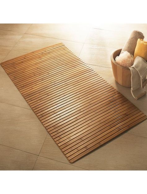 Wooden Bath Mat, Wooden Bathmat, Wooden Bath, Bath Spa, Terry Towel, Washing Clothes, Bath Towels, Bath Mat, Website Design