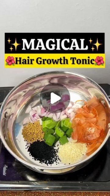 Onion Peel For Hair Growth, Hair Tonic For Growth, Hair Groth, Tips For Thick Hair, Onion Peel, Overnight Hair Growth, Kalonji Oil, Fenugreek For Hair, Best Hair Growth Oil