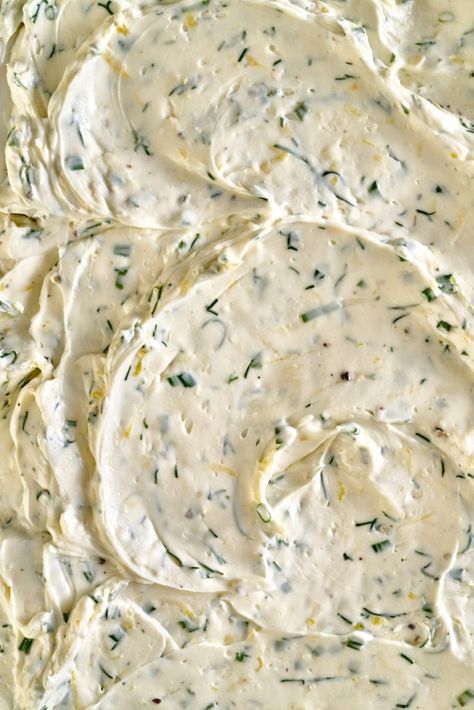 Dill Cream Cheese, Ultimate Breakfast, Lemon Dill, Sandwich Spread, Creamy Cheese, Fresh Chives, Fresh Dill, Cooking Instructions, Lemon Recipes