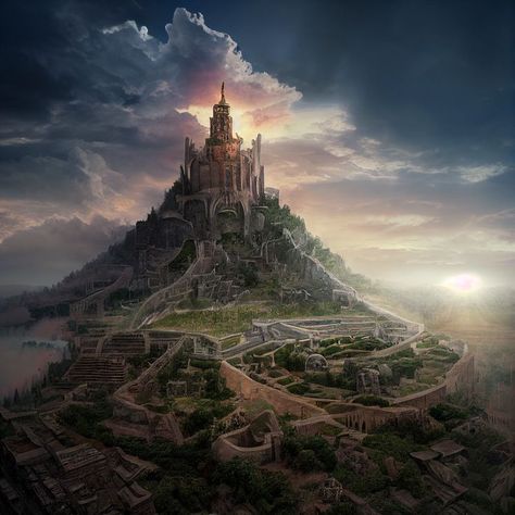 #babylon #recreation #travel Babylon Art, Tower Of Babylon, Mystic Backgrounds, The Tower Of Babel, Ancient Babylon, Parts Of The Earth, Tower Of Babel, A Whole New World, The Tower