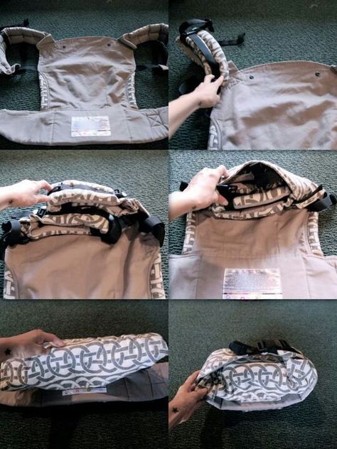 How to fold a soft structured carrier. I tried explaining this before and failed. Yay for pictures! Tula Carrier, Tula Baby Carrier, Baby Carrying, Toddler Wearing, How To Fold, Baby Time, Everything Baby, Mommy Life, Baby Wraps