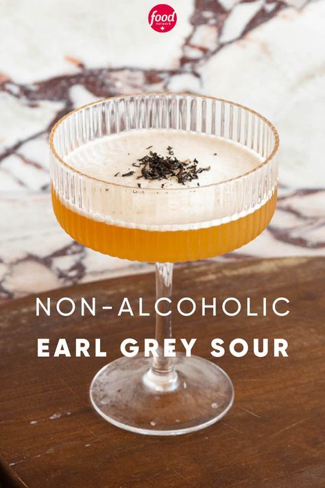 Whether you’re doing a dry month or just taking a step back on your alcohol consumption, this tea-based cocktail is one that’ll have you coming back for more. Sour Food, Best Non Alcoholic Drinks, Alcohol Consumption, Sour Foods, Drink Recipes Nonalcoholic, Food Network Canada, Alcoholic Drink, Fancy Drinks, Fun Easy Recipes