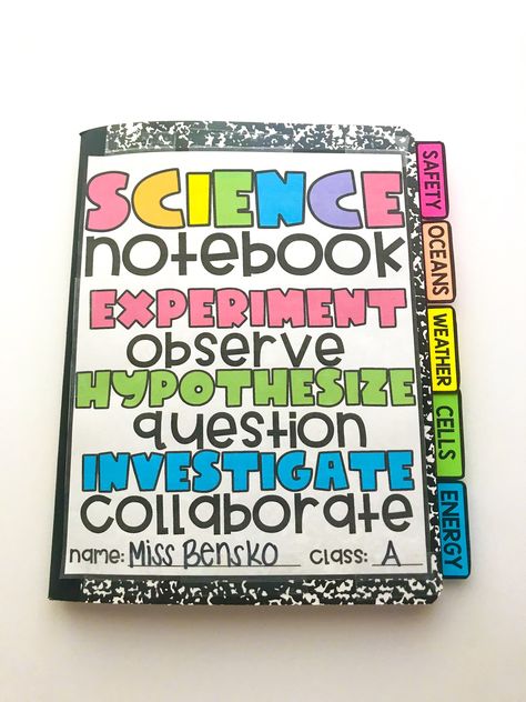 Interactive Notebooks English, Interactive Notebooks High School, Science Interactive Notebooks, Biology Interactive Notebook, Science Notebook Cover, Geometry Interactive Notebook, Grammar Interactive Notebook, Interactive Notebooks Templates, History Interactive Notebook