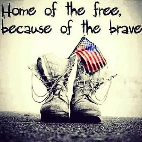 Home Of The Free Because Of The Brave Pictures, Photos, and Images for Facebook, Tumblr, Pinterest, and Twitter Memorial Day Thank You, Veterans Day Quotes, Memorial Day Quotes, John Barry, Independance Day, Military Quotes, I Love America, Support Our Troops, Us Soldiers