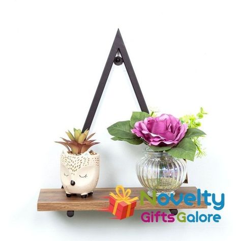 1 Tier Dark OAK Triangle Wall Shelf with Black Metal Frame | Novelty Gifts Galore Novelty Gifts Galore: Unleashing the Latest Trends in Novelty Gifts and Creative Gift Ideas! 🎁✨ Website: https://novelty-gifts-galore.co.uk Email: Sales@novelty-gifts-galore.com Telephone: 07919 174385 #giftideas #giftidea #giftforher #gifthampers #novelty #noveltygifts #noveltyitems #noveltygift #valentineday #wedding #present #birthday #valentine #gift #love #life #thankyou #mom #dad #friend #moment ... Triangle Wall Shelf, Oak Wall Shelves, Triangle Shelf, Triangle Wall, Teen Trends, Hanging Frames, Floating Wall, Presents For Him, Black Metal Frame