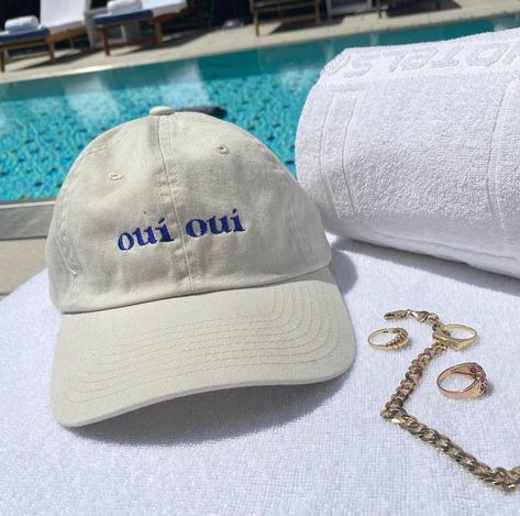 Oui, oui! Say Bonjour to your new everyday essential with our exclusive Hail The Maison seasonal cap. Dreamt of in France, Designed in house and made in California, we couldn’t be more proud of these chic beauties to celebrate the nostalgic life with. Created with 100% Cotton, Hand embroidered and made with care. * Sandy colored base with royal blue embroidery * One size fits most * Self-fabric strap with hook and loop closure* Soft hand feel with brushed look Baseball Hat Photography, Embroided Cap, Acai Shop, Merch Ideas Products, Royal Blue Fashion, Cap Store, Cool Hat, Soft Hat, Embroidery Caps