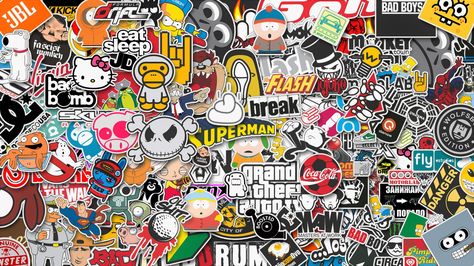 3840x2160 stickers 4k pc desktop hd wallpaper Sticker Bomb Wallpaper, Pc Desktop Wallpaper, Logo Wallpaper Hd, Jdm Stickers, Graffiti Wallpaper Iphone, Crazy Wallpaper, Sticker Bomb, Logo Wallpaper, Graffiti Wallpaper