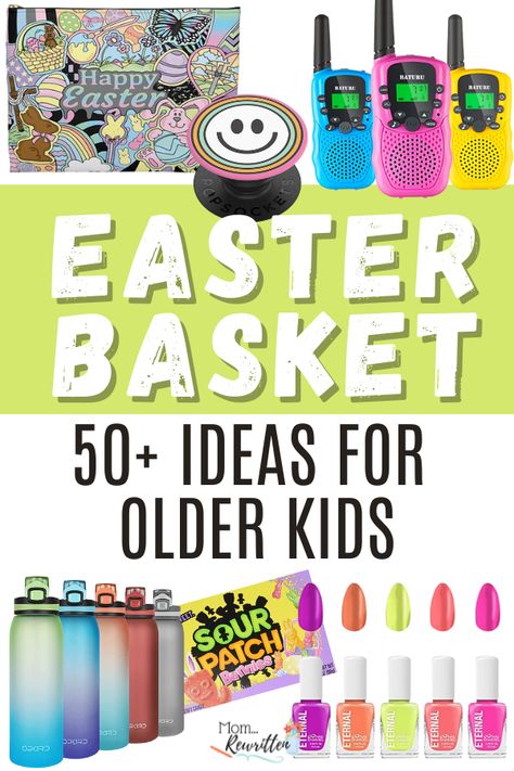 Easter Bunny Gifts For Kids, Easter For Big Kids, Non Candy Easter Basket Ideas For Kids, Cheap Easter Basket Ideas For Teens, Sports Easter Basket Ideas, Easter Basket Ideas For 8-10 Year Boys, Easter Basket Ideas For Girls 10-12, Easter Basket Ideas For 8 Year Girl, Easter Basket For Older Kids