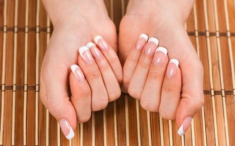 Okay, everyone is talking about solar nails. But are they worth it? We talk about all the benefits and downfalls of getting solar nails! Solar Nails, Bio Sculpture, Nail Pictures, Creative Nail Designs, Red Nail Designs, Nail Cuticle, The Hype, Nail Technician, Nail Extensions