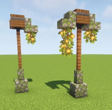 [Ad] 71 Minecraft Outdoor Decor Ideas Guides You'll Be Surprised By This Fall #minecraftoutdoordecorideas Minecraft Lantern Recipe, Cute Minecraft Lantern Ideas, Lamps In Minecraft, Minecraft Village Lighting, Minecraft Hanging Lantern, Lanterns Minecraft Ideas, Lantern Post Minecraft, Mincraft Lamppost, Japanese Lanterns Minecraft