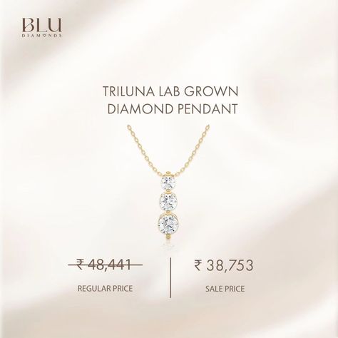 Akshaya Tritiya Sale! Enjoy a stunning 100% off on making charges PLUS an extra 10% off on all our lab-grown diamond jewellery!💍 Delve into the beauty of Blu Diamonds with our exclusive Akshaya Tritiya offer! ✨ Offer valid: 6th May - 11th May #beblu #festiveseason #akshayatritiya #diamonds #bracelet #ring #pendants #forevermore #collection #shimmer #labgrowndiamonds #jewelry #everlasting #commitment #diamondbracelet #bebold #pendants Akshaya Tritiya, Diamonds Bracelet, Bracelet Ring, Diamond Jewellery, Diamond Pendant, Festival Season, Lab Grown, Lab Grown Diamonds, Diamond Bracelet