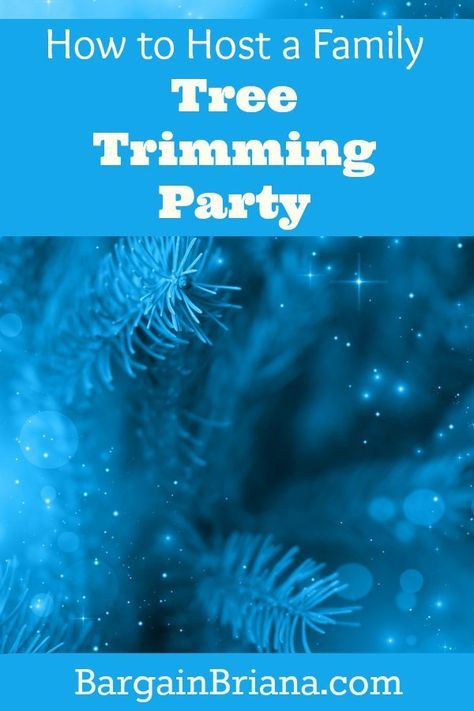 How to Host a Family Tree Trimming Party Tree Trimming Party Ideas, Tree Trimming Party, Family Involvement, Christmas Tree Trimming, Christmas Trimmings, Party 2023, Jolly Holiday, Tree Trimming, Neat Ideas